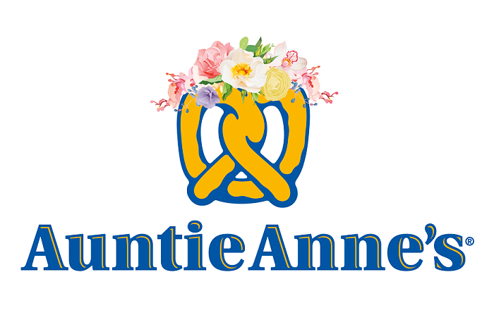 flower crown auntie anne's logo