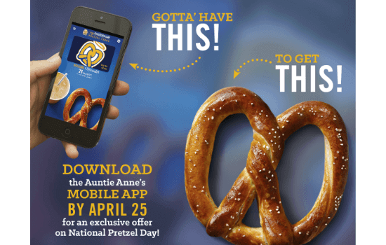 Pretzel Give away